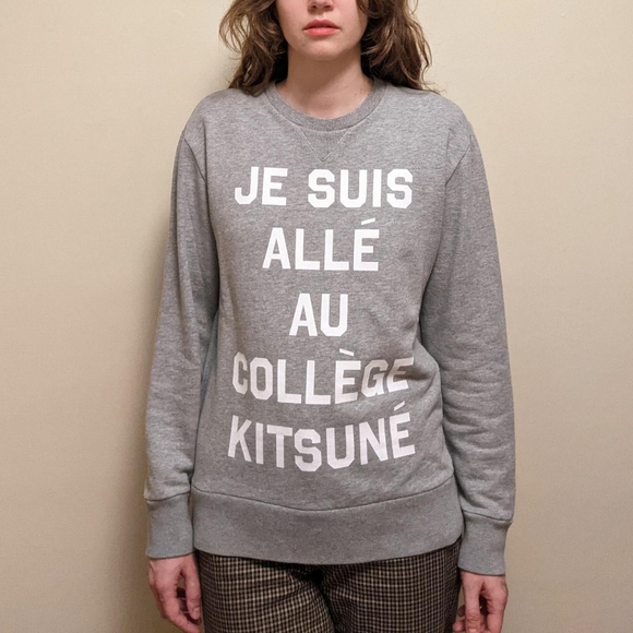 Unisex Maison Kitsuné sweatshirt - Picture 2 of 3